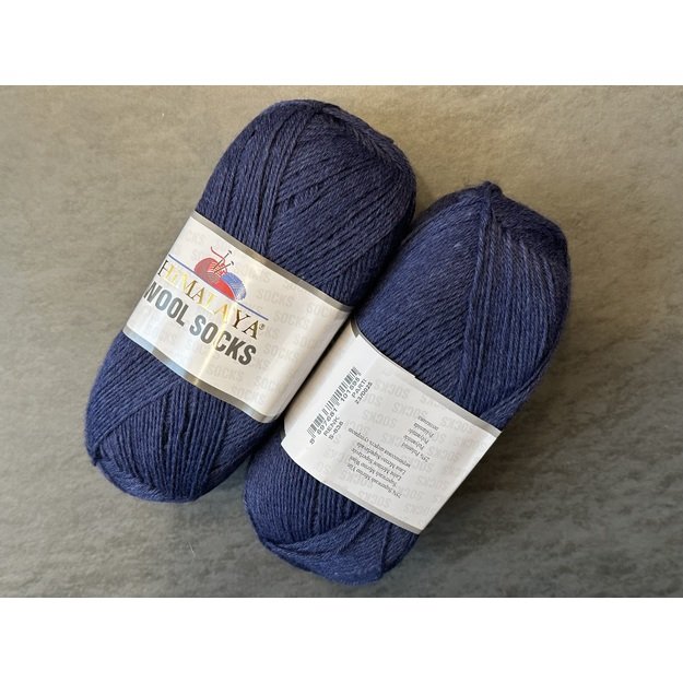 HIMALAYA WOOL SOCKS- 75% superwash merino, 25% polyamide, 100gr/ 400m, Nr S-838