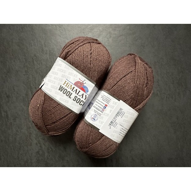 HIMALAYA WOOL SOCKS- 75% superwash merino, 25% polyamide, 100gr/ 400m, Nr S-827