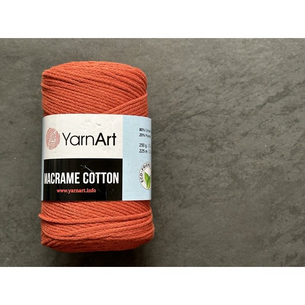 MACRAME COTTON YarnArt- 80% cotton, 20% polyester, 250gr/ 225m, Nr 785