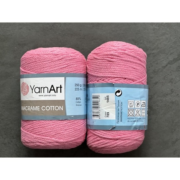 MACRAME COTTON YarnArt- 80% cotton, 20% polyester, 250gr/ 225m, Nr 789/R