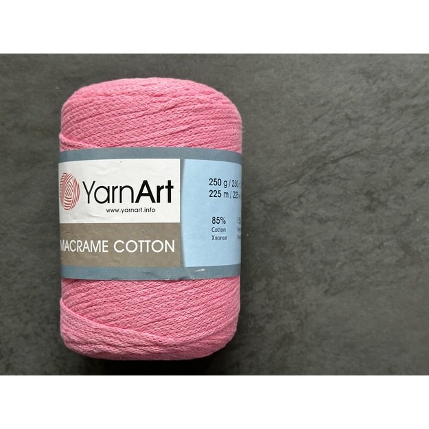 MACRAME COTTON YarnArt- 80% cotton, 20% polyester, 250gr/ 225m, Nr 789/R