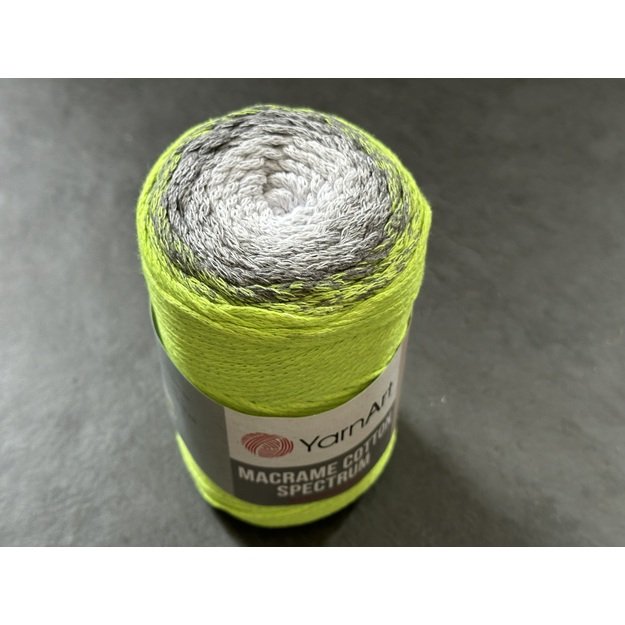 MACRAME COTTON SPECTRUM YarnArt- 80% cotton, 20% polyester, 250gr/ 225m, Nr 1326