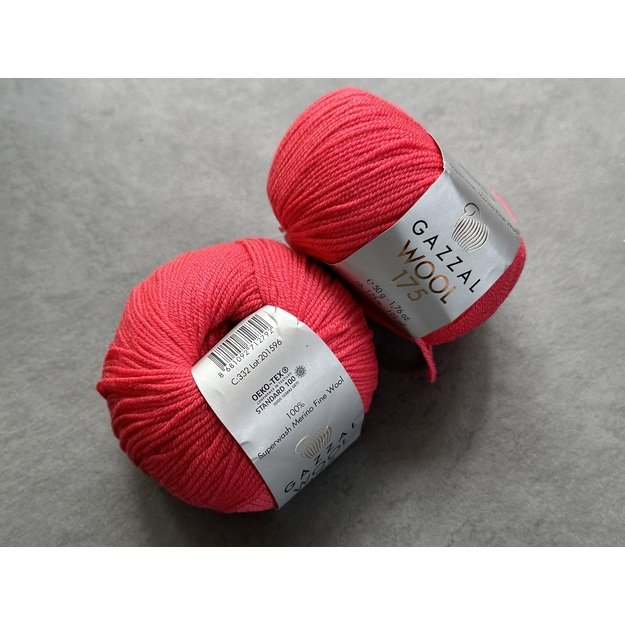 WOOL 175 Gazzal- 100% superwash merino fine wool, 50gr/ 175m, Nr. 332