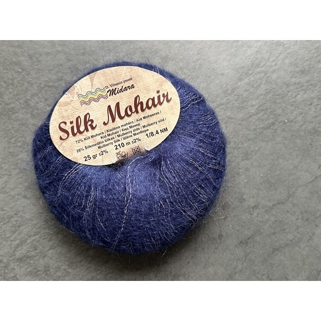 SILK MOHAIR- 72% Kid Mohair, 28% Mulberry Silk, 25gr/ 210m, Nr S-630