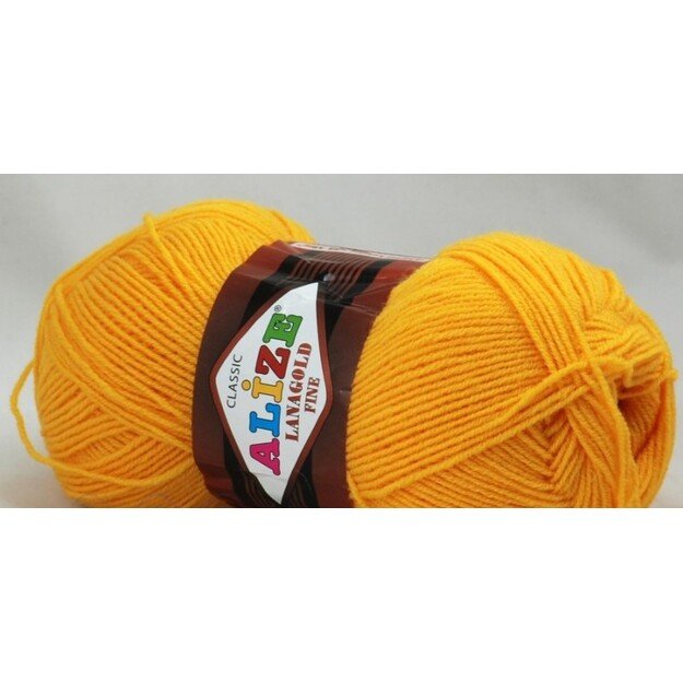 LANAGOLD FINE Alize- 51% acrylic, 49% wool, 100gr/ 390m, Nr 216