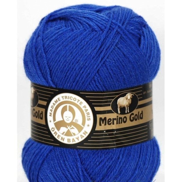 MERINO GOLD MT- 49% Wool, 51% acrylic, 100gr/ 400m, Nr 016