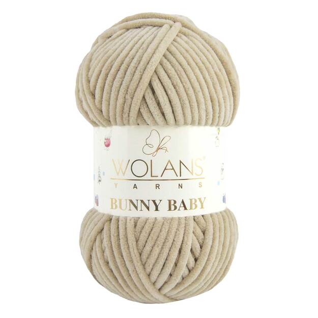 WOLANS BUNNY BABY-100% super-soft polyester, 100 gr/ 120 m, Nr 45