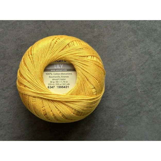 LILY- 100% Cotton Mercerized, 50gr/ 225m, Nr 6347