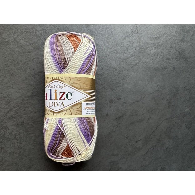 DIVA BATIC Alize- 100% microfiber acrylic, 100gr/ 350m, Nr 7391