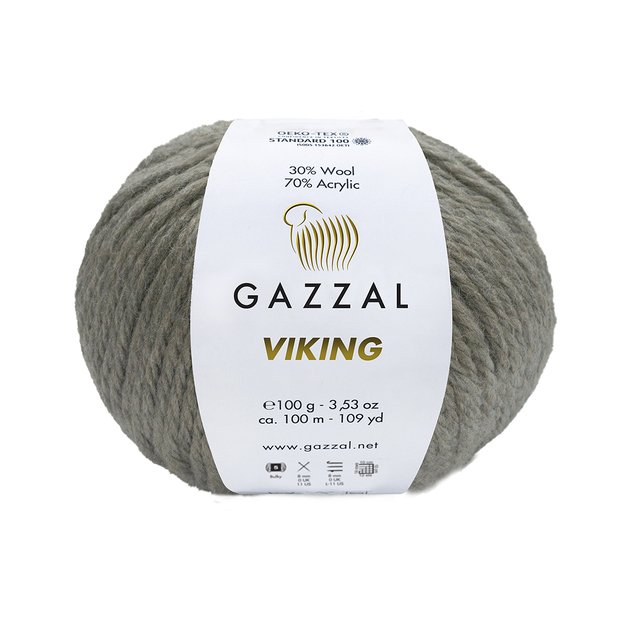 VIKING Gazzal - 70% Acrylic, 30% Wool, 100gr/ 100m, Nr 4004