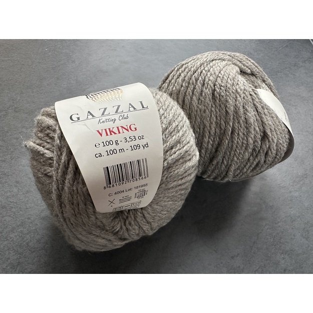 VIKING Gazzal - 70% Acrylic, 30% Wool, 100gr/ 100m, Nr 4004