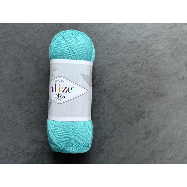 DIVA FINE- 100% Microfiber Akrilik, 100gr/ 600m, Nr 376