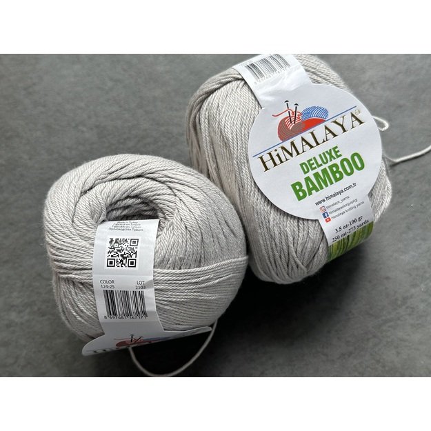 BAMBOO DELUXE Himalaya -60% bamboo, 40% cotton, 100gr/ 250m, Nr 124-25