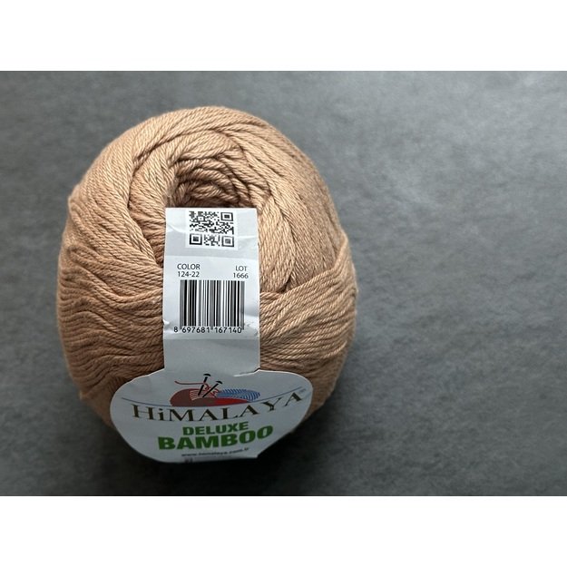 BAMBOO DELUXE Himalaya -60% bamboo, 40% cotton, 100gr/ 250m, Nr 124-22