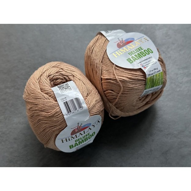 BAMBOO DELUXE Himalaya -60% bamboo, 40% cotton, 100gr/ 250m, Nr 124-22