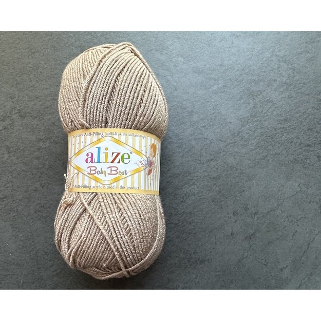 BABY BEST Alize- 90% Acrylic Anti- Pilling, 10% Bamboo, 100gr/ 240m, Nr 256