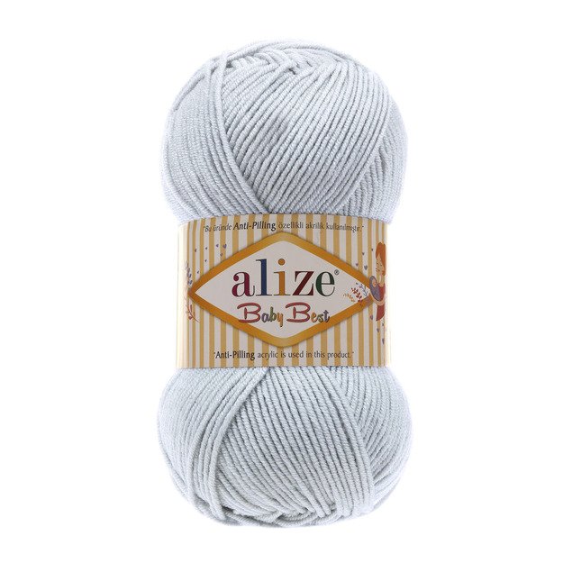 BABY BEST Alize- 90% Acrylic Anti- Pilling, 10% Bamboo, 100gr/ 240m, Nr 224