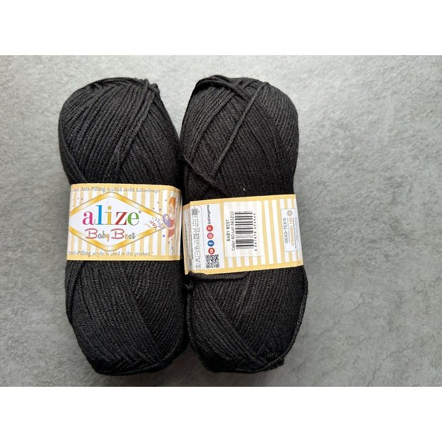 BABY BEST Alize- 90% Acrylic Anti- Pilling, 10% Bamboo, 100gr/ 240m, Nr 60