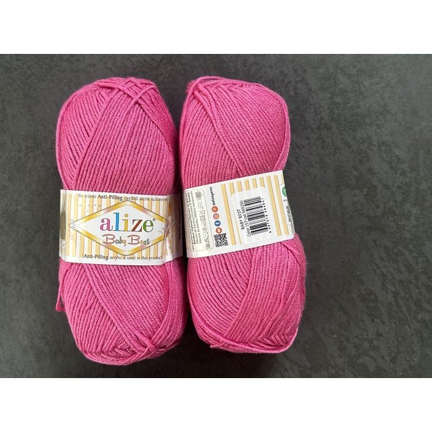 BABY BEST Alize- 90% Acrylic Anti- Pilling, 10% Bamboo, 100gr/ 240m, Nr 157
