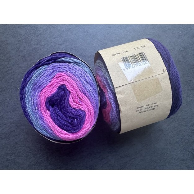 COTTON ROYAL COLOR WAVES FN- 100% Cotton, 100gr/ 210m, Nr 22-08