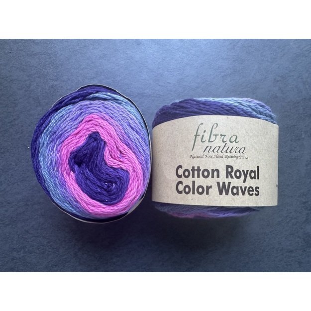 COTTON ROYAL COLOR WAVES FN- 100% Cotton, 100gr/ 210m, Nr 22-08