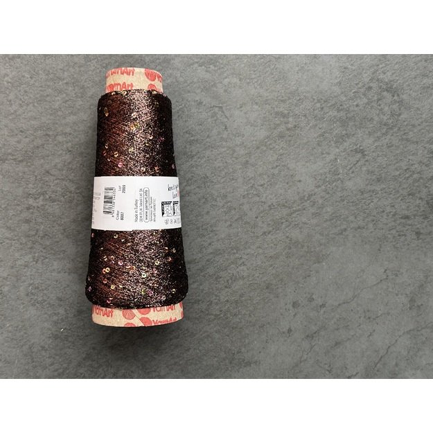 PAILLETTES YarnArt - 75% Metallic Polyester, 25% Payette poliester, 50gr/ 800m, Nr 8007