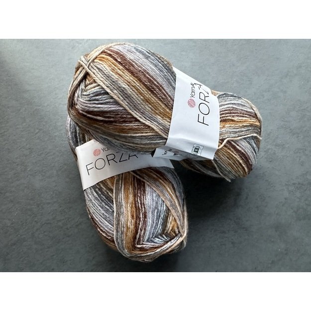 FORZA YarnArt- 75% wool, 25% poliamide, 100gr/ 420m, Nr 2605