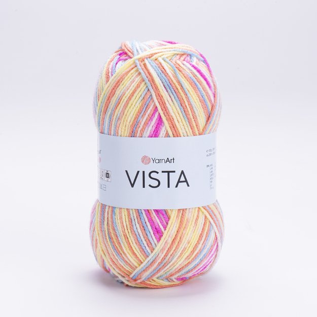 VISTA YarnArt - 25% wool,  75% acrylic, 100gr/ 280m Nr 5316