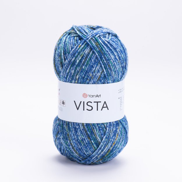 VISTA YarnArt - 25% wool,  75% acrylic, 100gr/ 280m Nr 9205