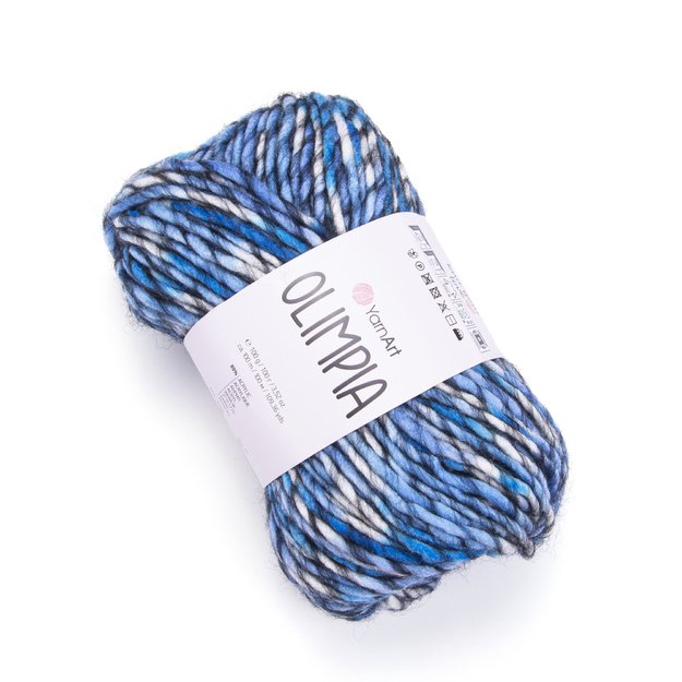 OLIMPIA- 20% wool, 80% acrylic, 100 gr/ 100m, Nr 1407