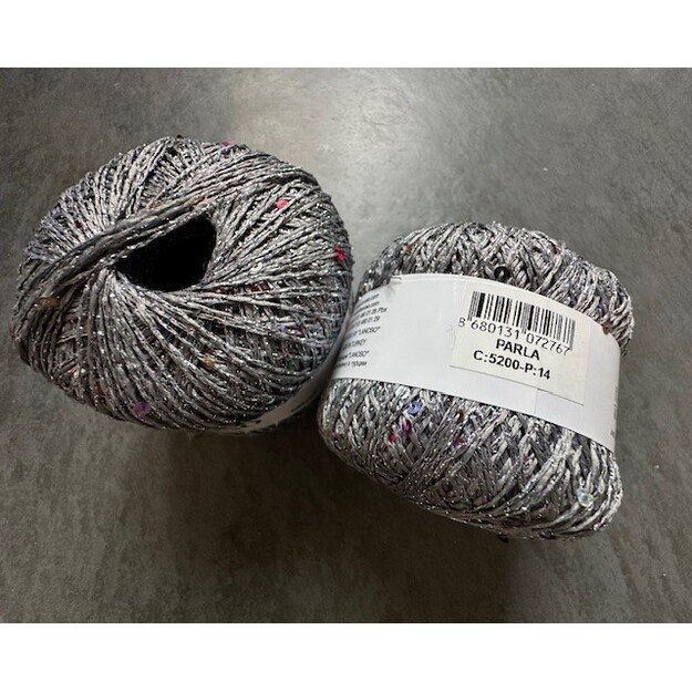PARLA Lanoso - 75 % Glitter Yarn, 25% Payette Sim , 217 m / 25 Gr, Nr 5200