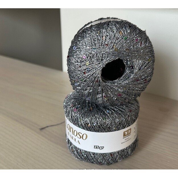 PARLA Lanoso - 75 % Glitter Yarn, 25% Payette Sim , 217 m / 25 Gr, Nr 5200 2