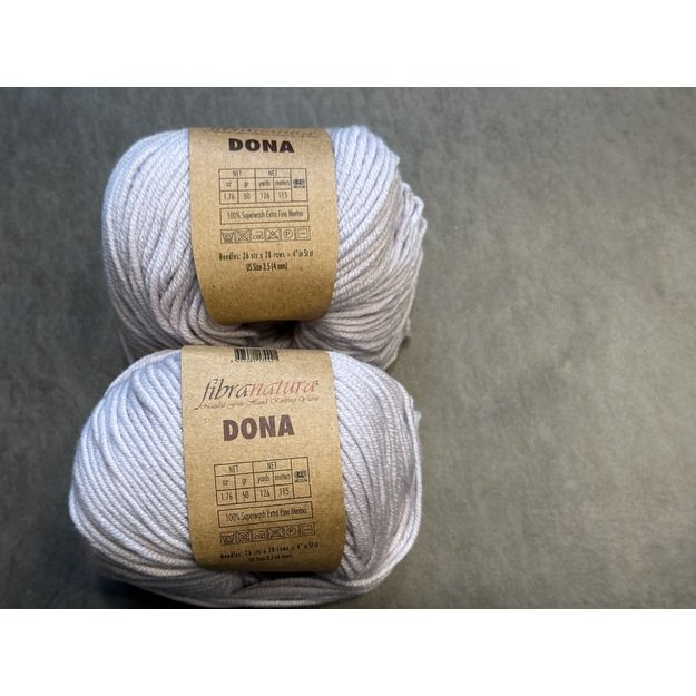 DONA Fibra Natura- 100% Superwash Extra fine merino, 50gr/ 115m, Nr 106-35