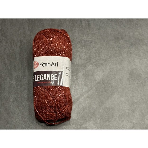 ELEGANCE YarnArt- 88% Cotton, 12% Metallic, 50gr/ 130m, Nr 122