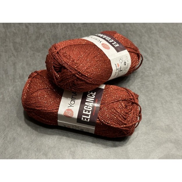 ELEGANCE YarnArt- 88% Cotton, 12% Metallic, 50gr/ 130m, Nr 122