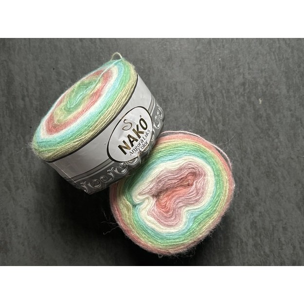 ANGORA LUKS Color Nako- 5% moher, 15% wool, 80% premium akrilik, 150 gr/ 810m, Nr 81919