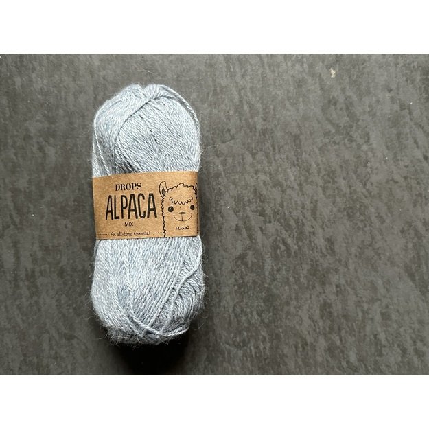 Drops ALPACA- 100% alpaca, 50 gr/ 167 m, Nr 9021