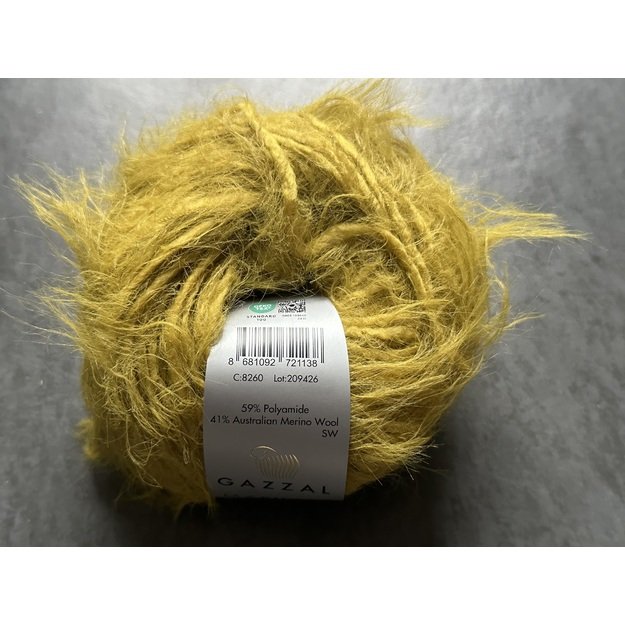 Gazzal MERILYN Merino- 59% Polyamide, 41% Australian Merino Woo, 50gr/ 88m, Nr 8260