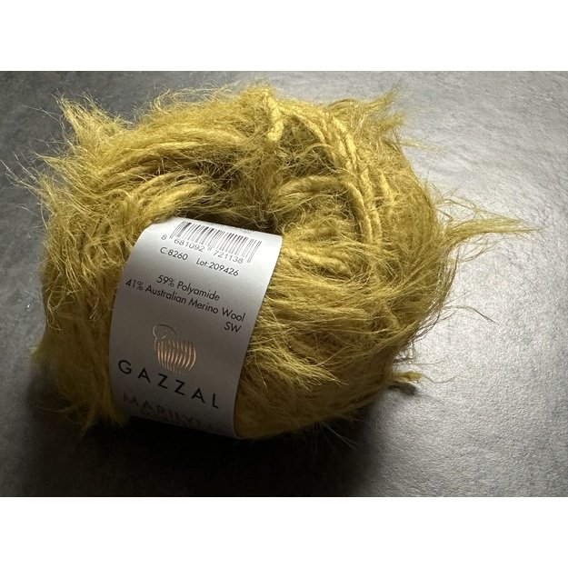 Gazzal MERILYN Merino- 59% Polyamide, 41% Australian Merino Woo, 50gr/ 88m, Nr 8260