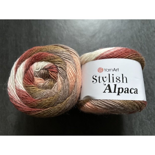 STYLISH ALPACA- 25% Alpaca, 75% Acrylic, 150 gr / 525 m, Nr 7701