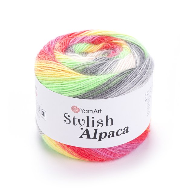 STYLISH ALPACA- 25% Alpaca, 75% Acrylic, 150 gr / 525 m, Nr 7704