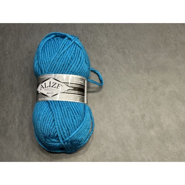 SUPERLANA MAXI Alize- 25% Wool , 75% Acrylic- 100 gr / 100 m, Nr 484