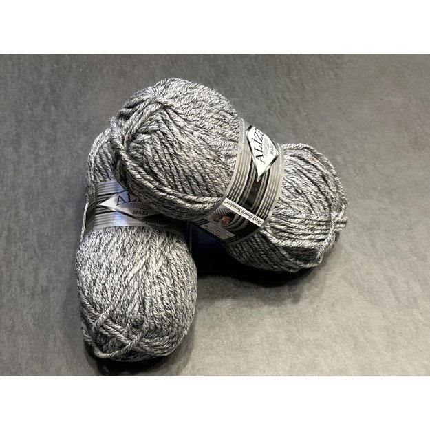 SUPERLANA MAXI Alize- 25% Wool , 75% Acrylic- 100 gr / 100 m, Nr 801