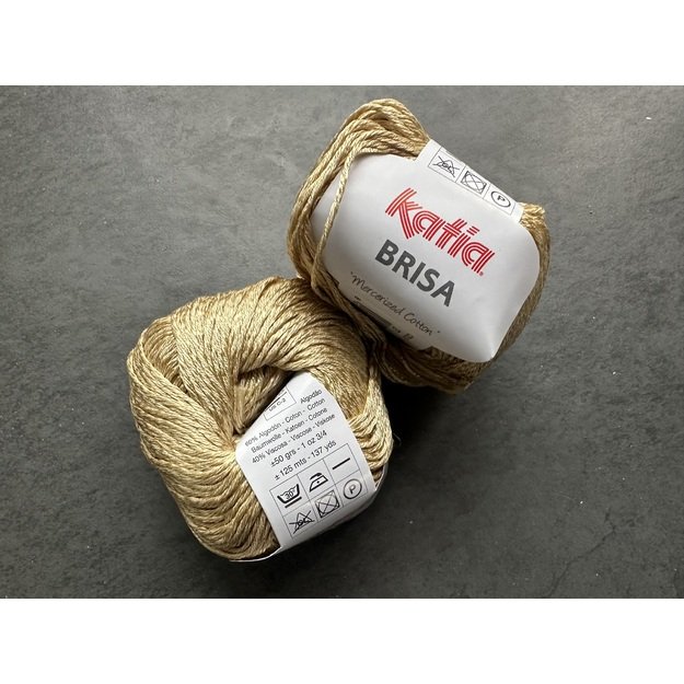 BRISA- 60% mercerized Cotton, 40% viscose, 50gr/ 125m, Nr 27