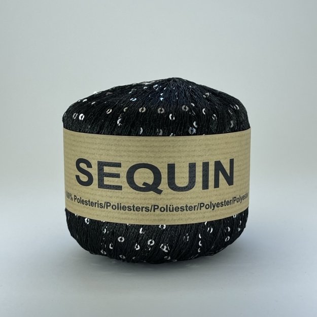 SEQUIN- 75/25% Polyamide, Payette, 50gr/ 250m, Nr 943