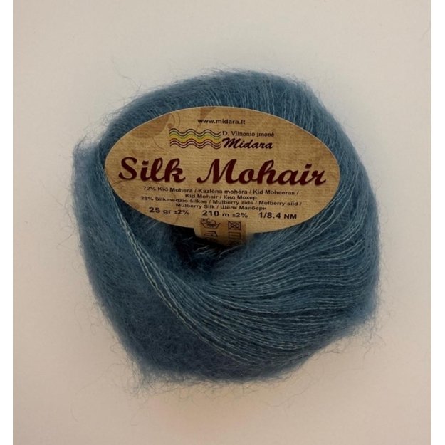 SILK MOHAIR- 72% Kid Mohair, 28% Mulberry Silk, 25gr/ 210m, Nr 905
