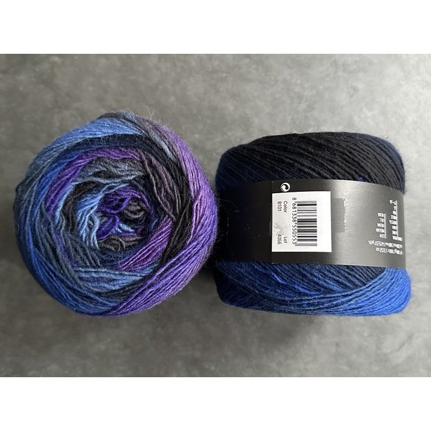 LANA FRESCO- 100% wool, 100gr/ 380m, Nr 8101 2