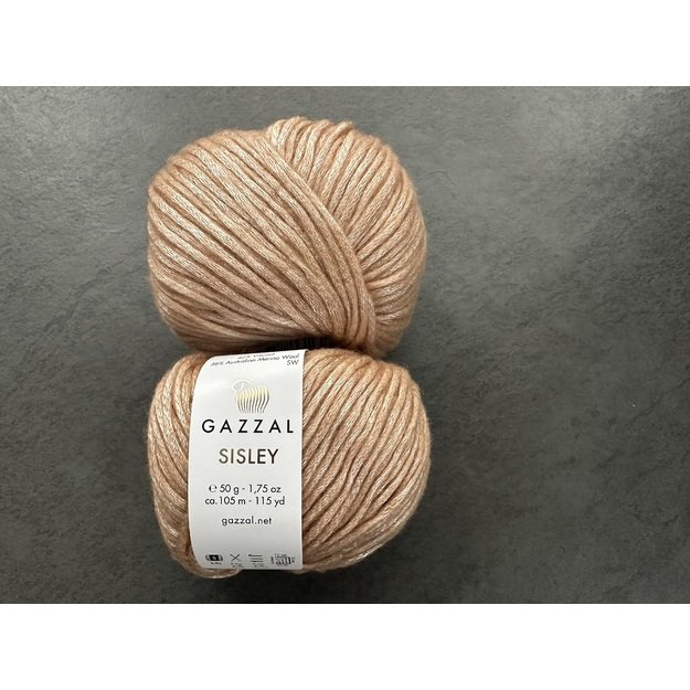 SISLEY - 58% Australian merino wool, 42% viscose, 50 g / 105 m, No. 5712 1