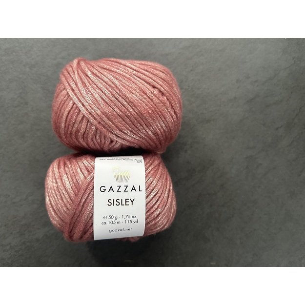 SISLEY - 58% Australian merino wool, 42% viscose, 50 g / 105 m, No. 5728 1