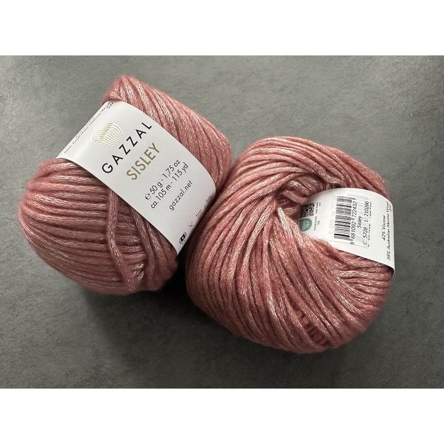 SISLEY - 58% Australian merino wool, 42% viscose, 50 g / 105 m, No. 5728